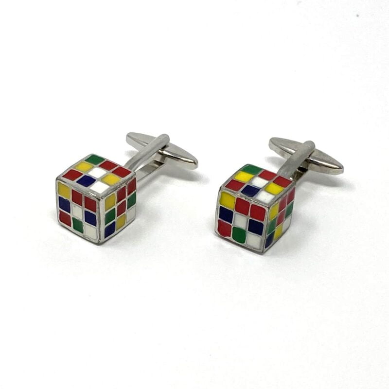 Rubiks Cube Cufflinks
