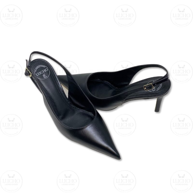 Black Scarpin Slingback