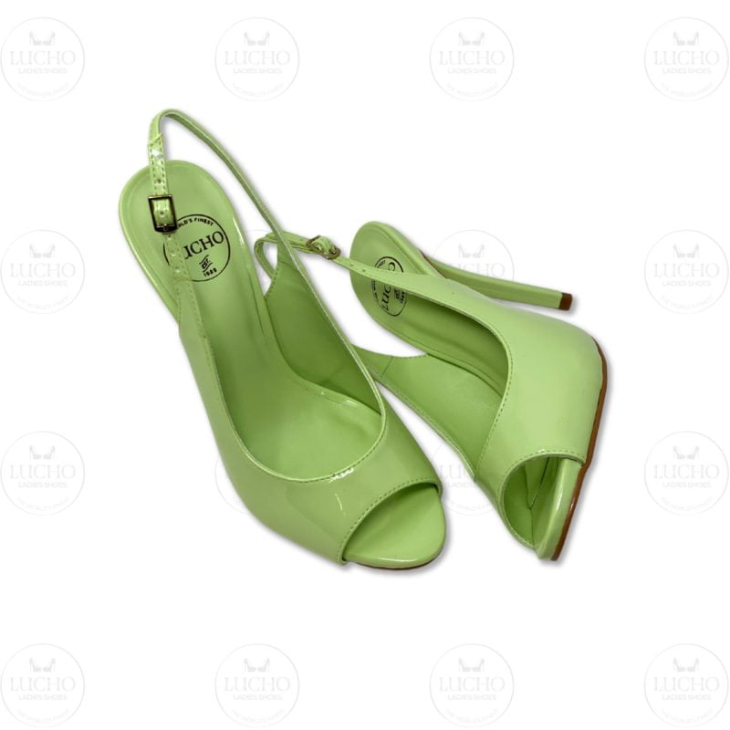Green Open Toe