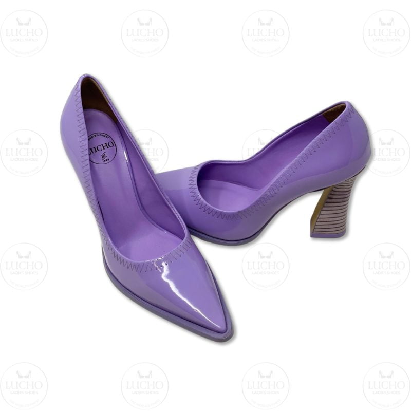 Lilac Patent Scarpin