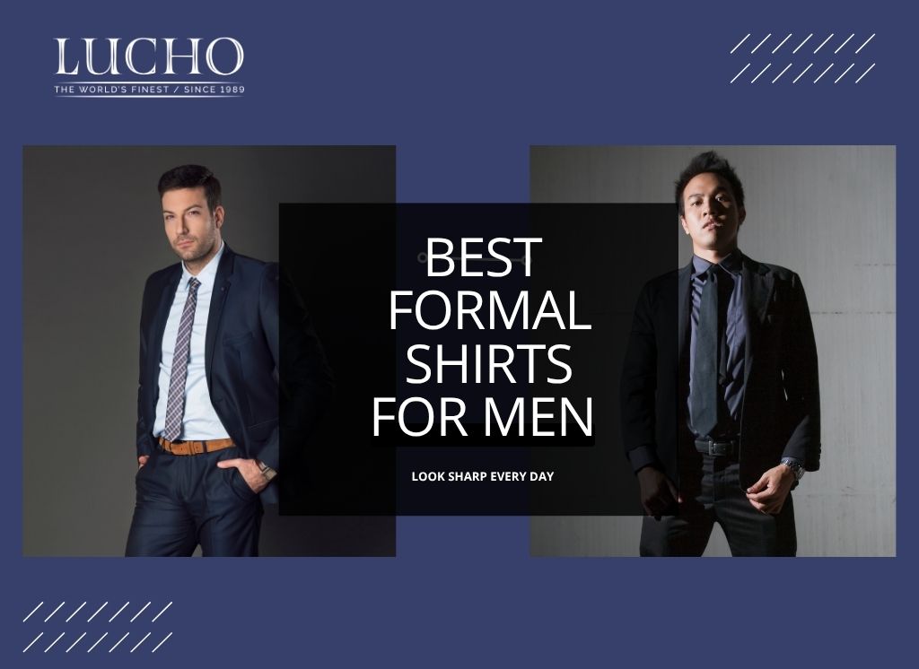 Buy Best Formal Shirts For Men At Lucho | Look Sharp Every Day
