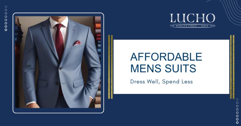 How to Find Affordable mens Suits Without Sacrificing Style?