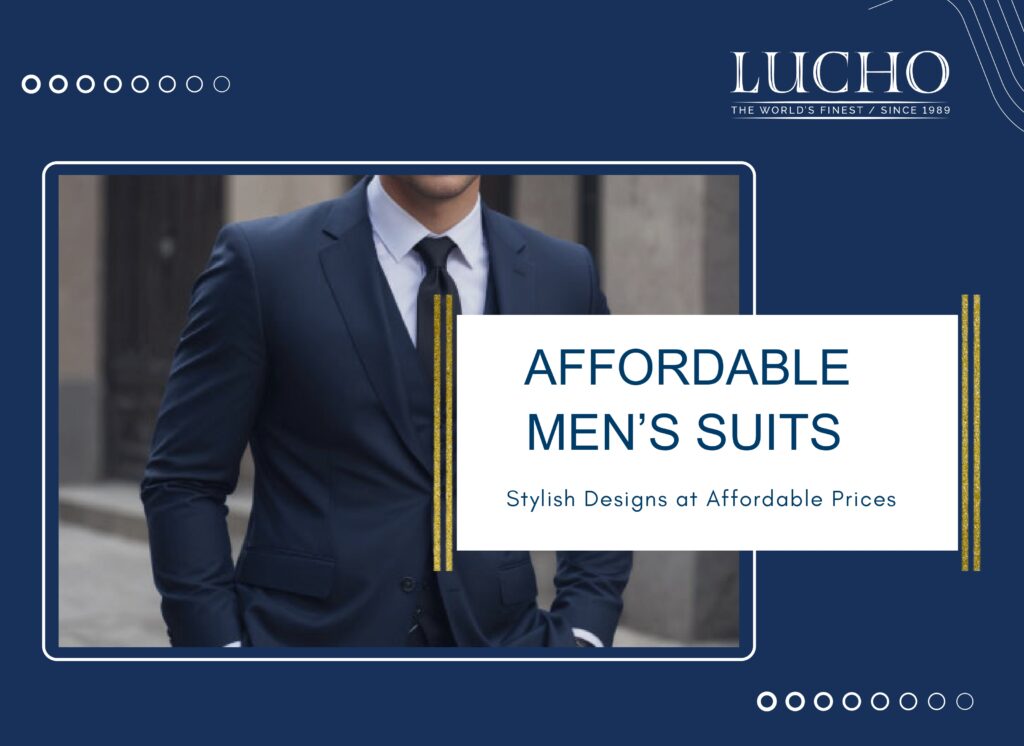 How to Find Affordable mens Suits Without Sacrificing Style?