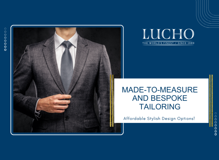 Difference Between made-to-measure and bespoke tailoring