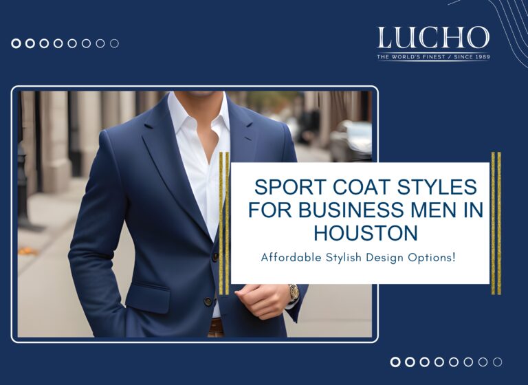 5 Must-Have Sport Coat Styles for Business Men in Houston