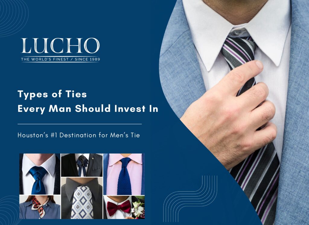 Types of Ties and How to Style Them Properly?