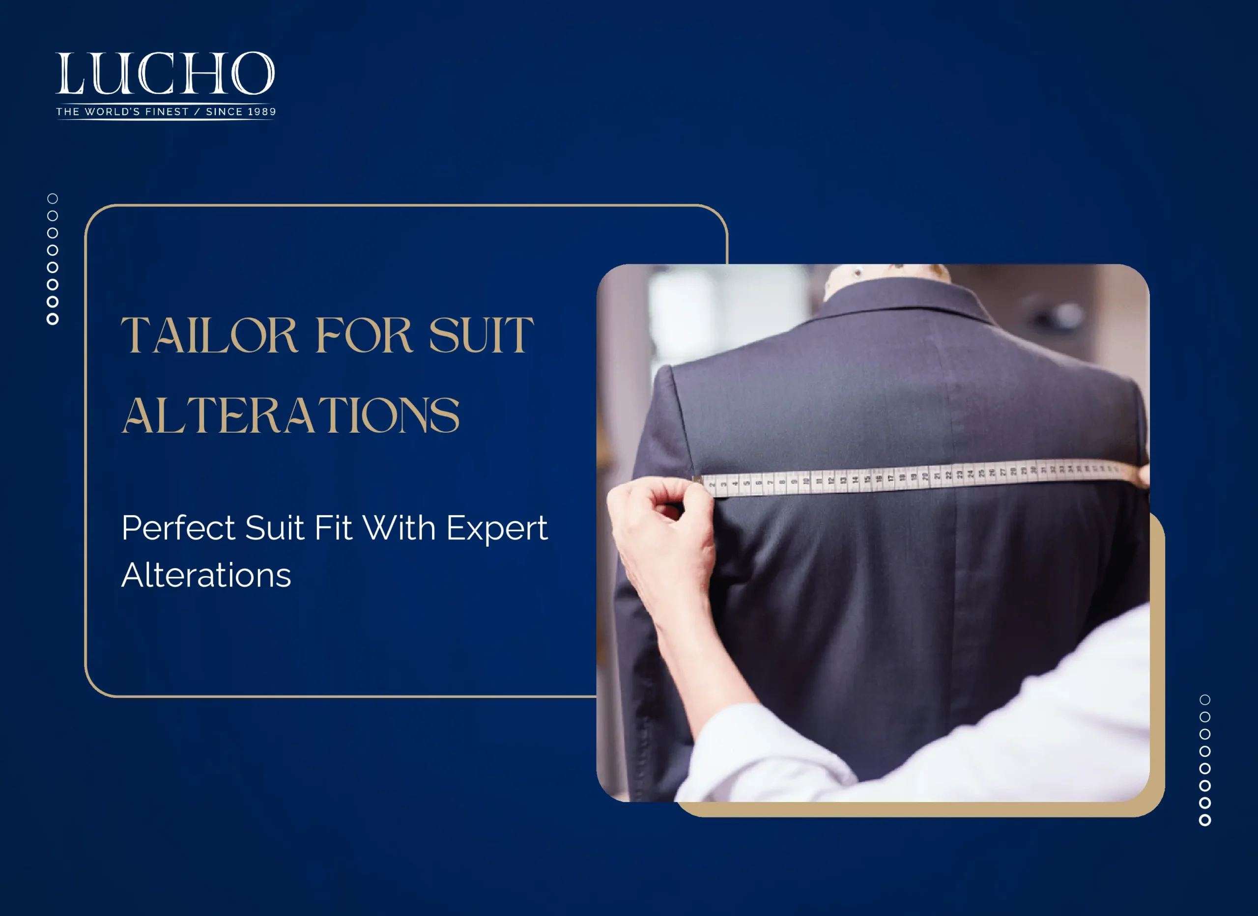 Tailor For Suit Alterations