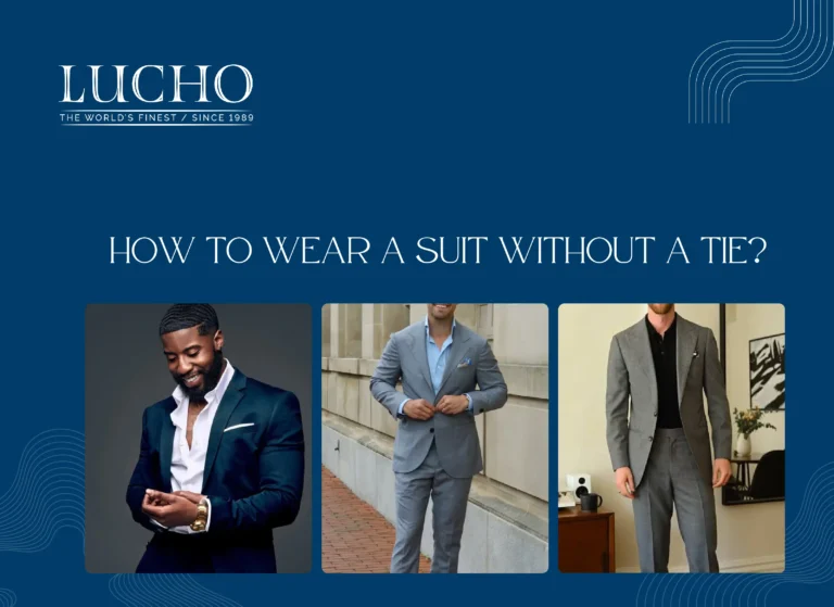 How to Wear a Suit Without a Tie