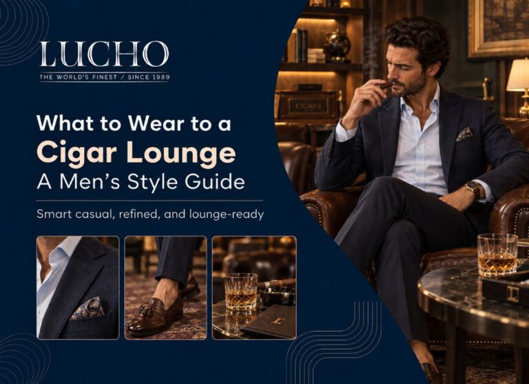 What to Wear to a Cigar Lounge A Mens Style Guide