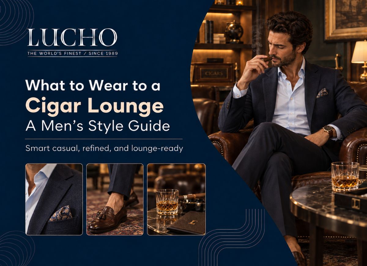What to Wear to a Cigar Lounge A Mens Style Guide