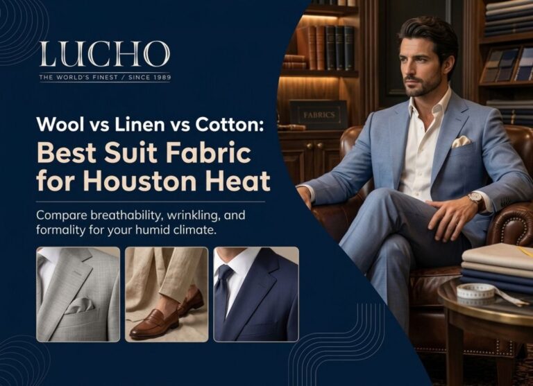 Wool vs Linen vs Cotton Best Suit Fabric for Houston Heat